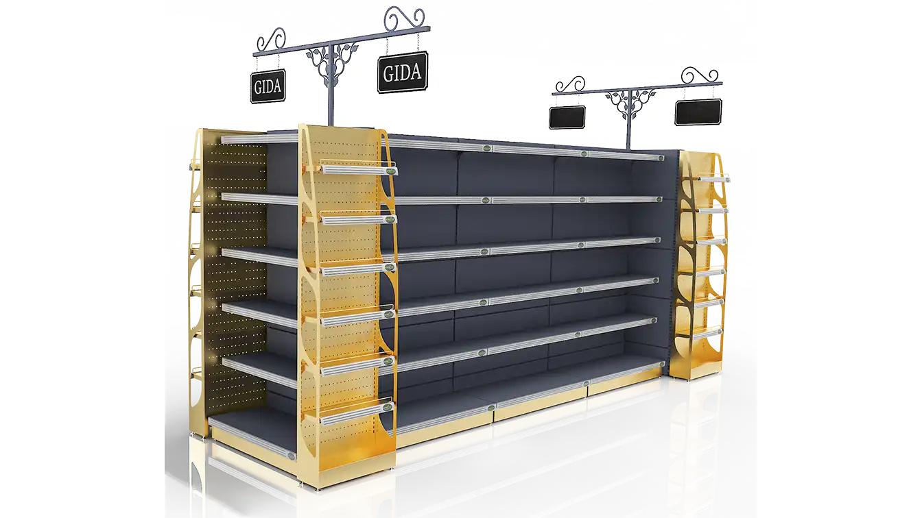 Orta Gondol - Yanak Standlı ve Yönlendirme Levhalı